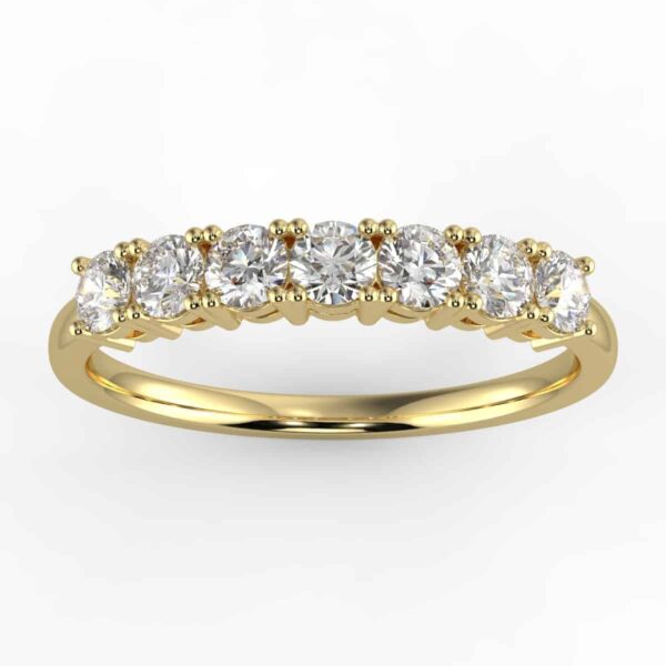 1ct 5 stone diamond anniversary ring
