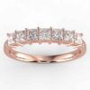 1ct 7 stone diamond anniversary ring