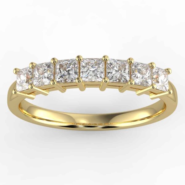 1ct 7 stone diamond anniversary ring
