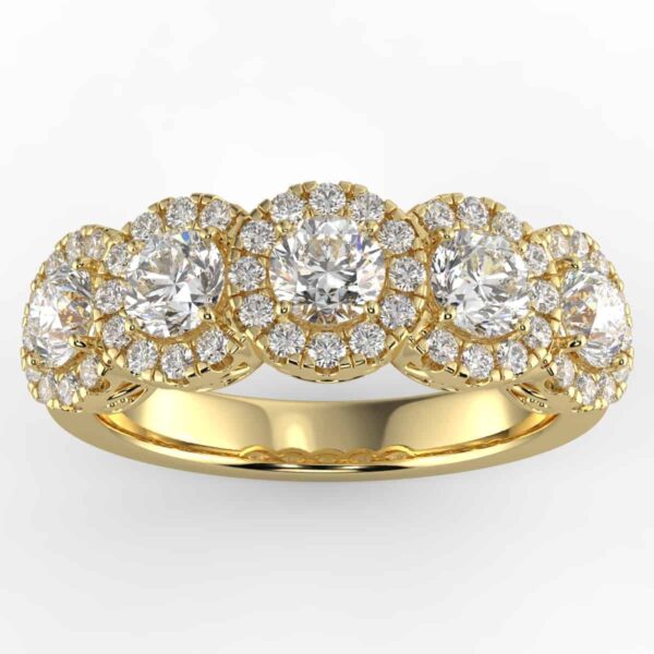 1ct diamond anniversary ring