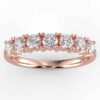 1 3/5ct 7 stone round diamond anniversary ring