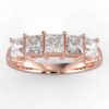 1 carat diamond anniversary ring in your choice of metal.
