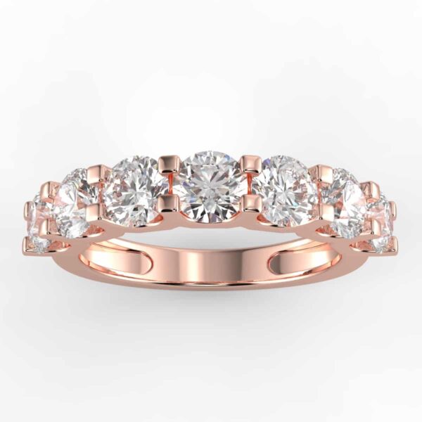 1 1/3ct 7 stone diamond anniversary ring