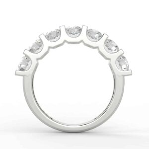 1 1/3ct 7 stone diamond anniversary ring