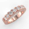 2 carat diamond anniversary ring