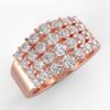 3 3/4ct diamond anniversary ring