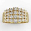 3 3/4ct diamond anniversary ring