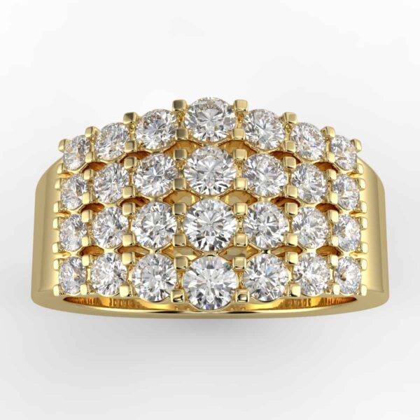 3 3/4ct diamond anniversary ring
