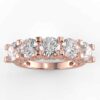 2 4/5ct diamond anniversary ring