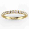 1/4 carat diamond anniversary ring in your choice of metal.