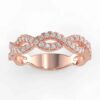 1/3ct diamond twist anniversary band