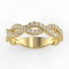 1/3ct diamond twist anniversary band