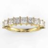 1/2ct 9 stone princess diamond anniversary band