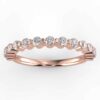 diamond stackable anniversary band