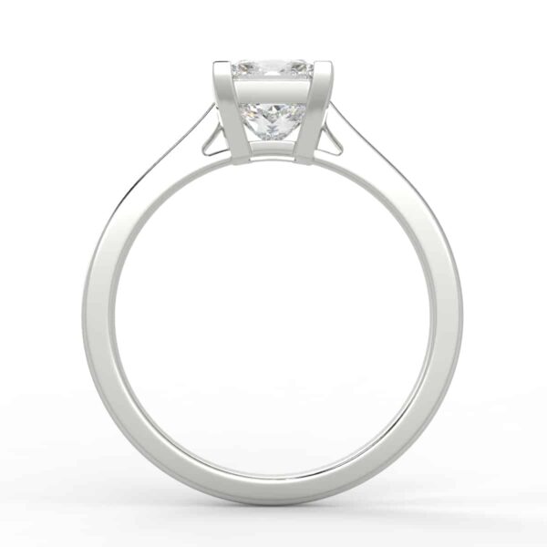 solitaire mount in 14k gold