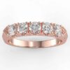 1/2 carat diamond anniversary ring