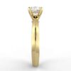 solitaire mount in 14k gold
