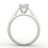 solitaire mount in 14k gold