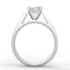 solitaire mount in 14k gold