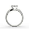 solitaire mount in 14k gold