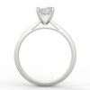 solitaire mount in 14k gold