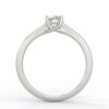 solitaire mount in 14k gold