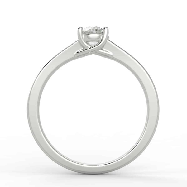 solitaire mount in 14k gold