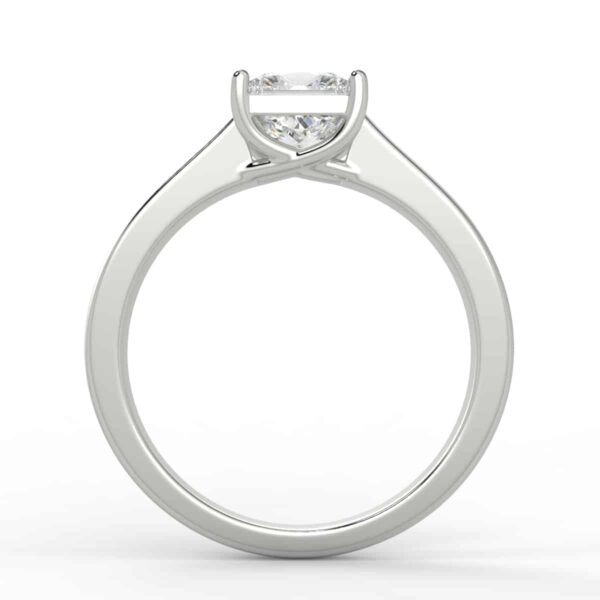 solitaire mount in 14k gold