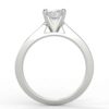 solitaire mount in 14k gold