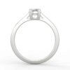 solitaire mount in 14k gold