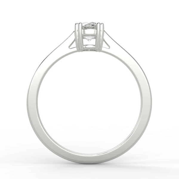 solitaire mount in 14k gold