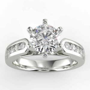 3/4ct channel semi mount