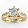 3/4ct channel semi mount