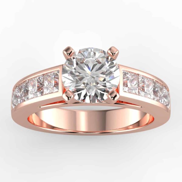 1 carat diamond semi mount