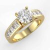 1 carat diamond semi mount
