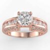 3/4 carat diamond semi mount
