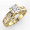 3/4 carat diamond semi mount