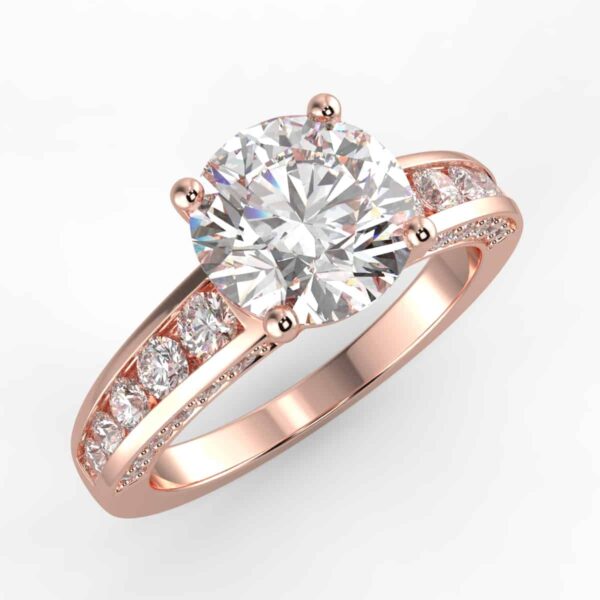 1 carat diamond semi mount