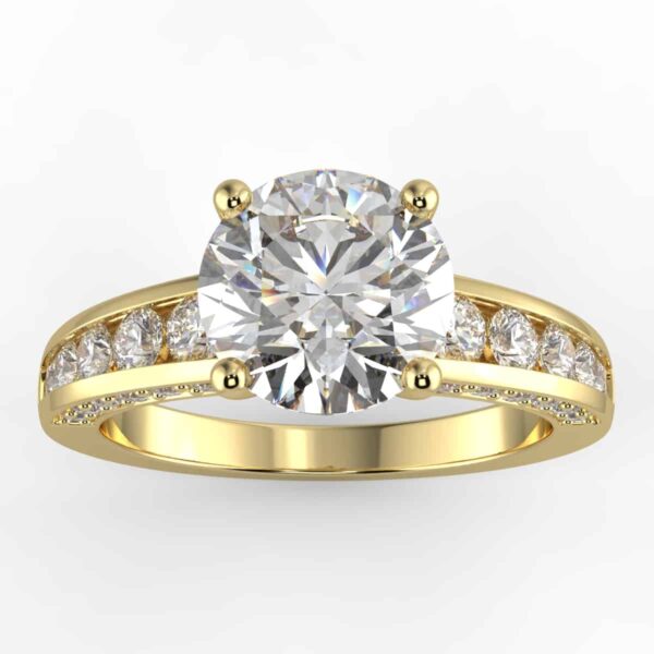 1 carat diamond semi mount
