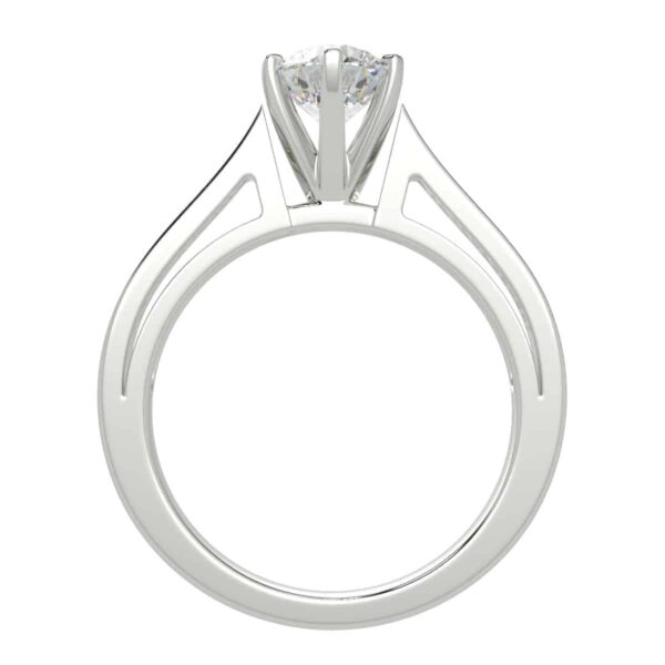 1/3 carat diamond semi mount in your choice of metal.