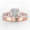3/4 carat diamond semi mount