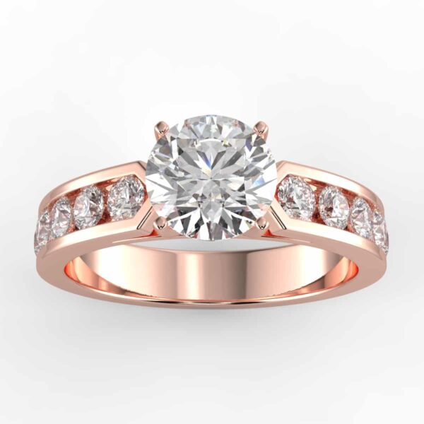3/4 carat diamond semi mount