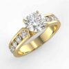 3/4 carat diamond semi mount