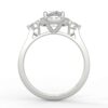 1/4 carat diamond halo semi mount