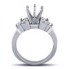 1/3ct diamond semi mount