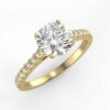1/4 carat diamond semi mount