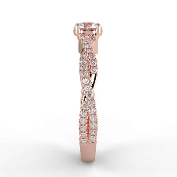 1/5 carat diamond semi mount