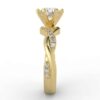 1/4 carat diamond semi mount