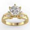 5/8 carat diamond semi mount in your choice of metal.