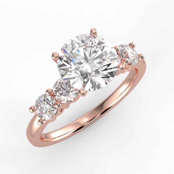 5/8 carat diamond semi mount